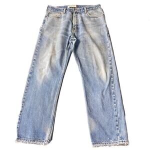 med wash Men's Levis 505 Regular Fit straight leg VNTG ''07'' 36/30 100% cotton